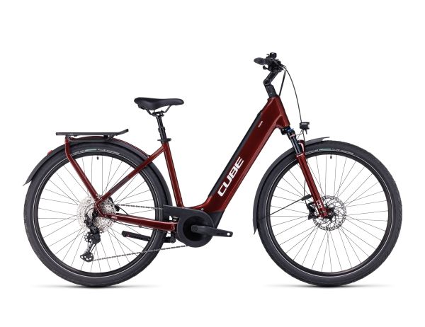 Cube Touring Hybrid EXC 625 - red´n´white