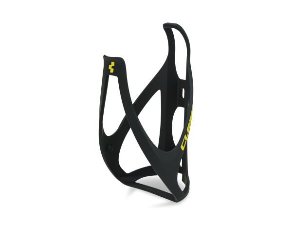 Cube Flaschenhalter HPP - matt black´n´flashyellow