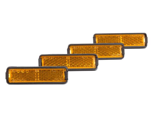 RFR Pedalreflektor Set - orange
