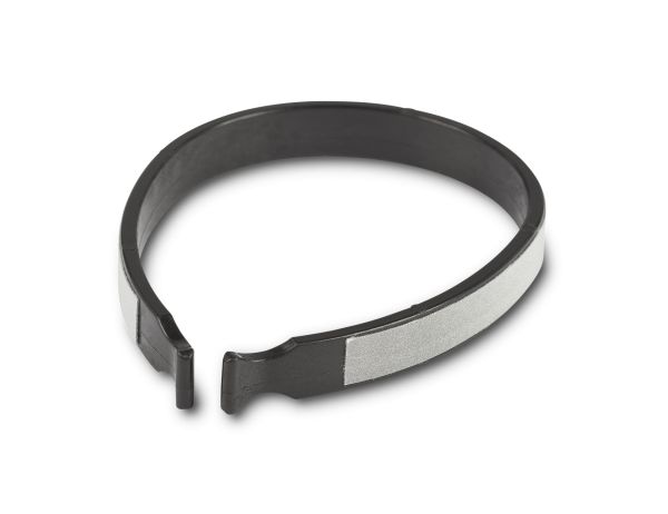 RFR Reflektor Knieband - Black´n´Silver