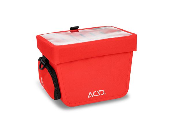 ACID Fahrradtasche TRAVLR FRONT PRO 7 FILINK - flame´n´black