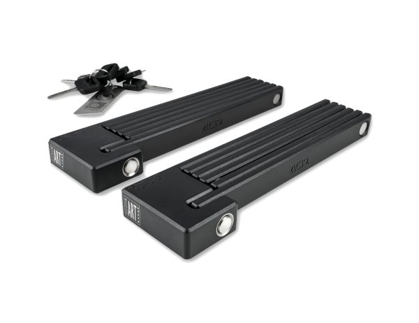 ACID Faltschloss RIGID 100 PURE TWIN PACK - Black