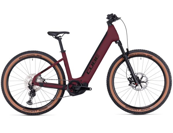Cube Reaction Hybrid SLX 750 - rubyred´n´black