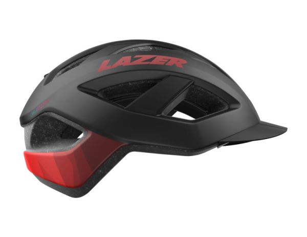 Lazer Cameleon + NET - Matte Black Red