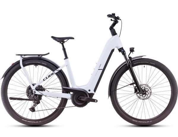 Cube Kathmandu Hybrid ONE 800 - polarwhite´n´black