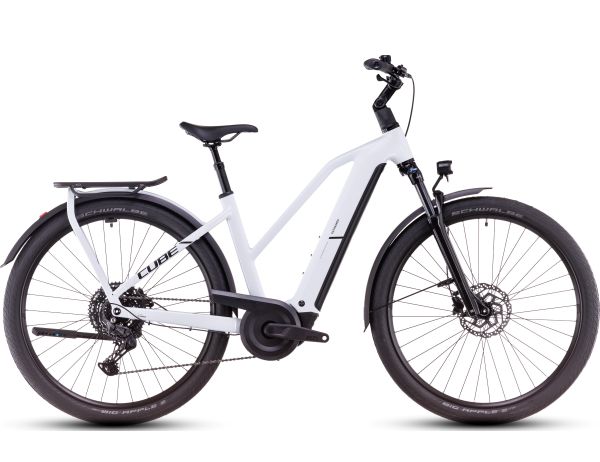 Cube Kathmandu Hybrid ONE 800 - polarwhite´n´black